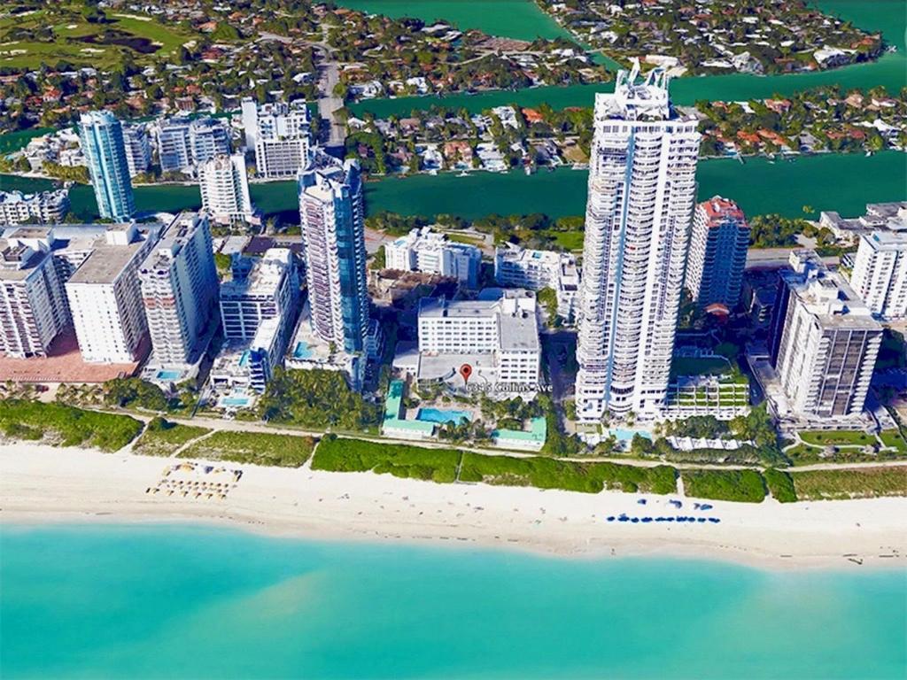 Directly On The Beach With Pool & Parking ไมอามีบีช ภายนอก รูปภาพ